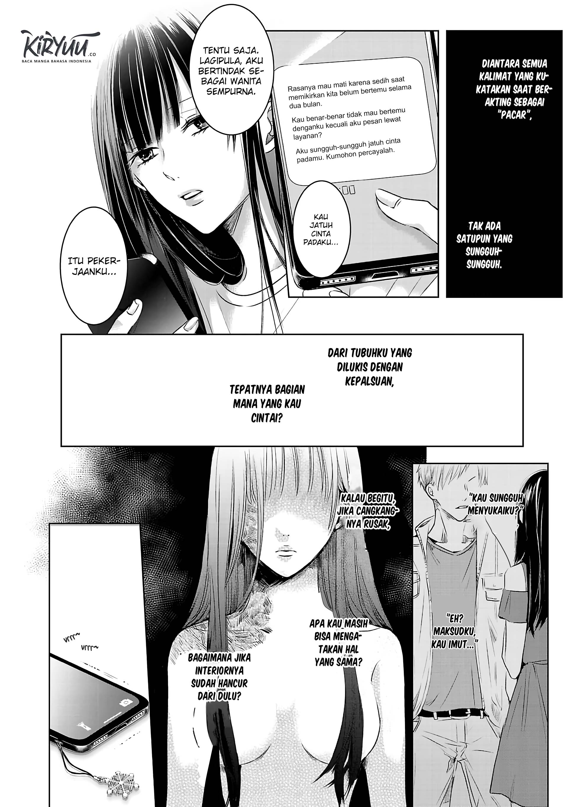 Ashita, Watashi wa Dareka no Kanojo Chapter 01 Gambar 13